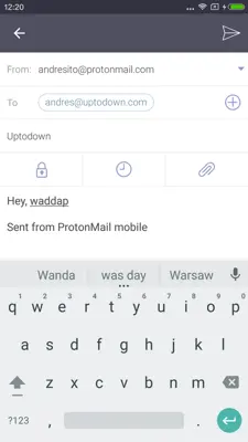 Proton Mail android App screenshot 1