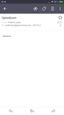 Proton Mail android App screenshot 2