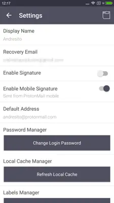 Proton Mail android App screenshot 6